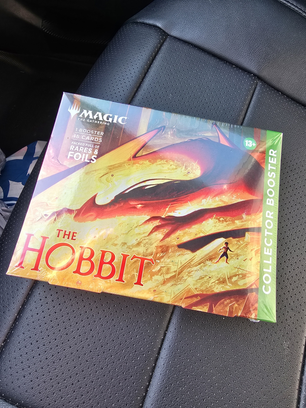 Magic The Gathering Collector Booster — Red, Gold, Green Artwork